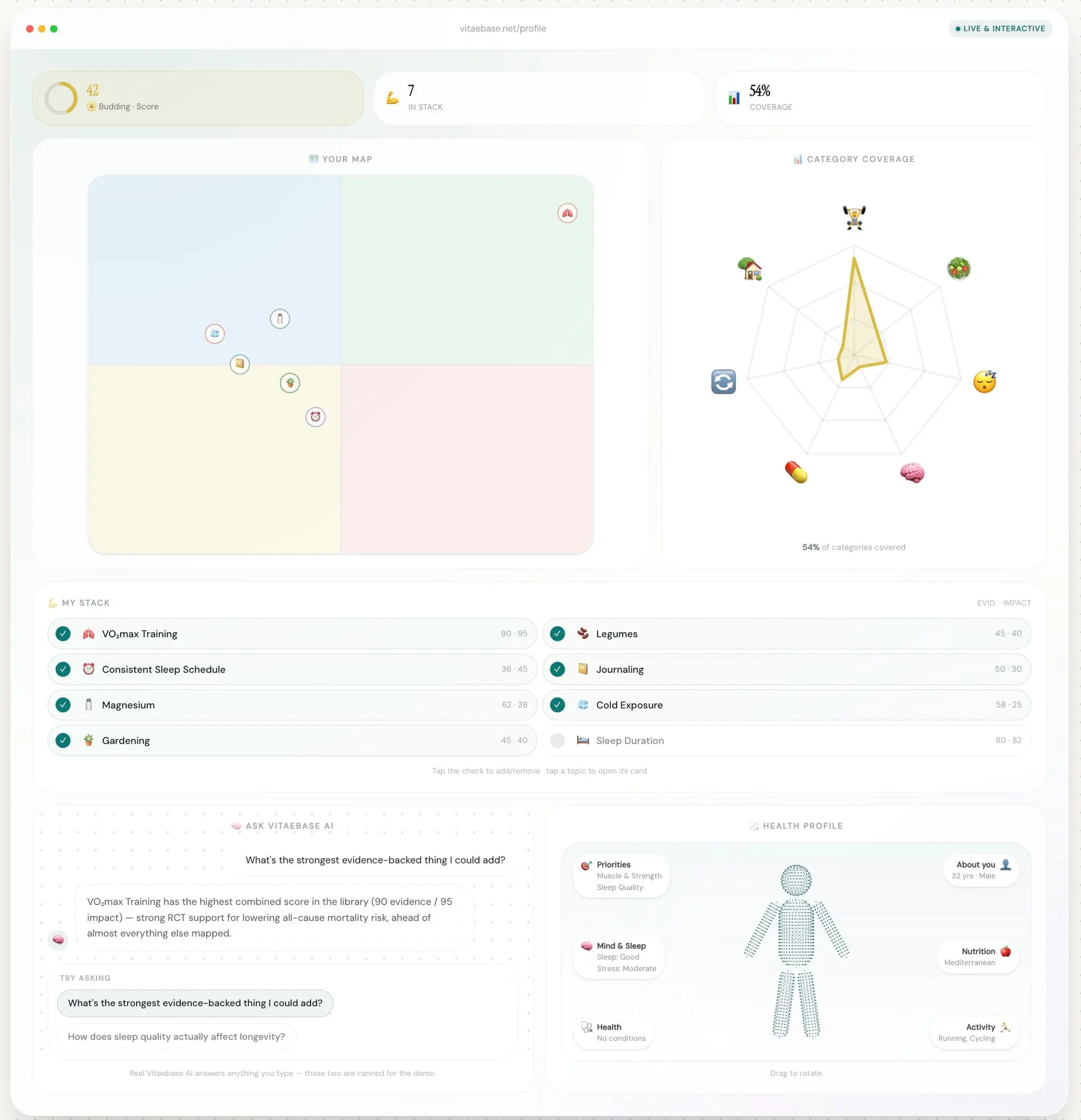 Screenshot 2 of Vitaebase