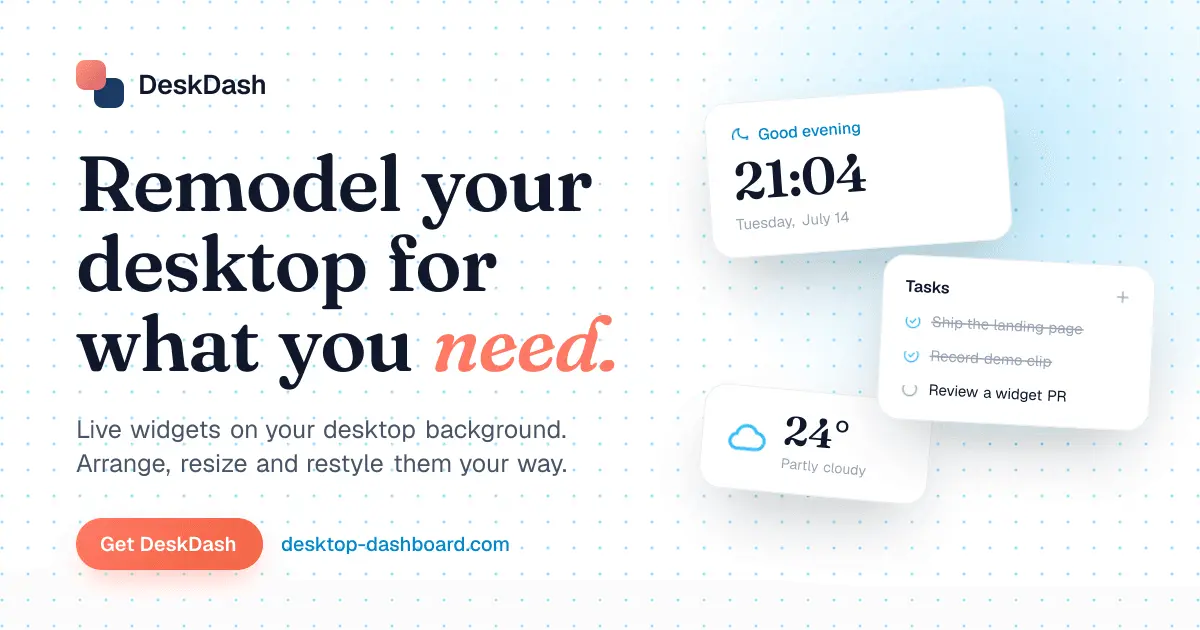 Screenshot 1 of DeskDash