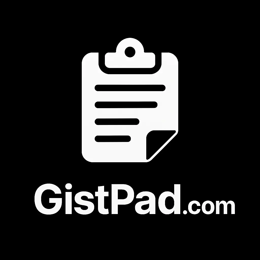 Screenshot 1 of GistPad.com