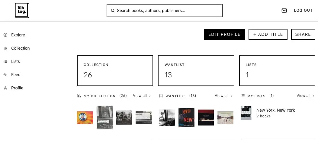 Screenshot 6 of BibLog Archive