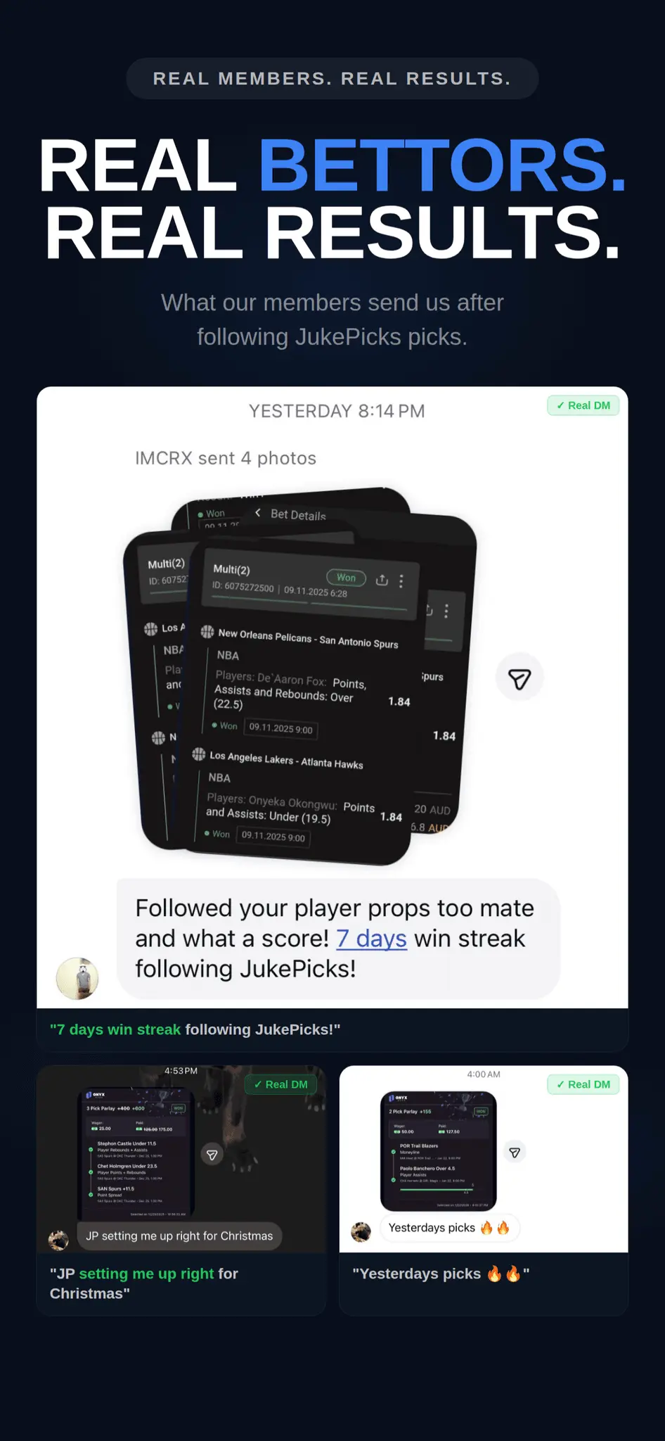 Screenshot 2 of JukePicks: Bet Smarter