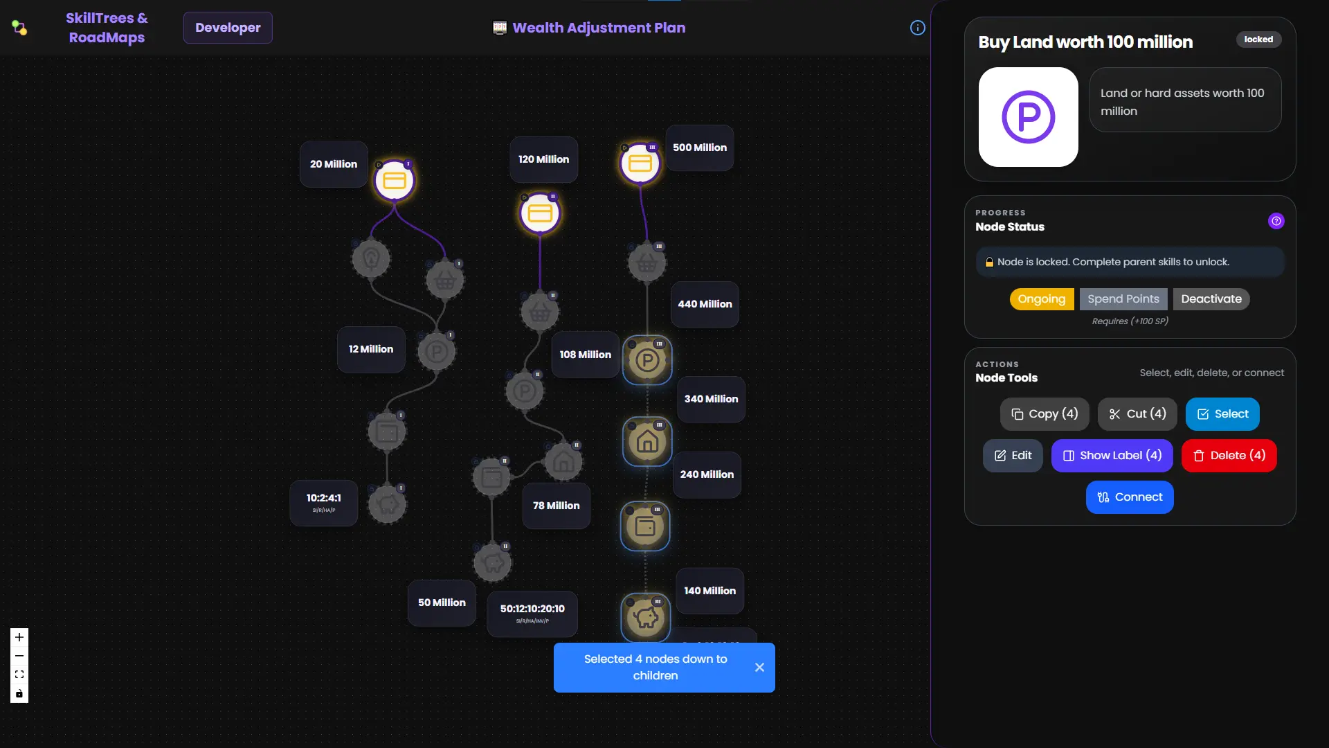 Screenshot 5 of SkillTrees & RoadMaps
