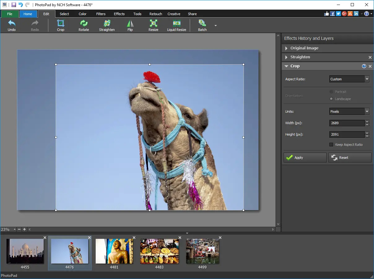 Screenshot 1 of PhotoPad: AI-powered creative photo suit