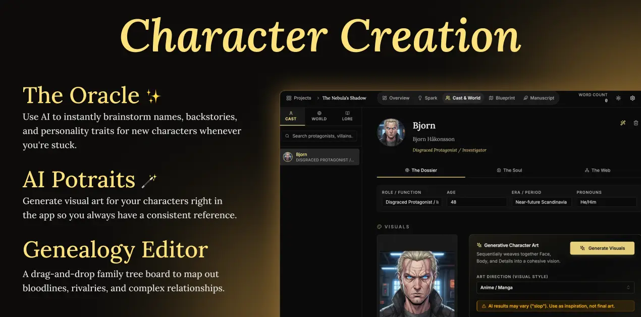 Screenshot 3 of NovelOS Studio