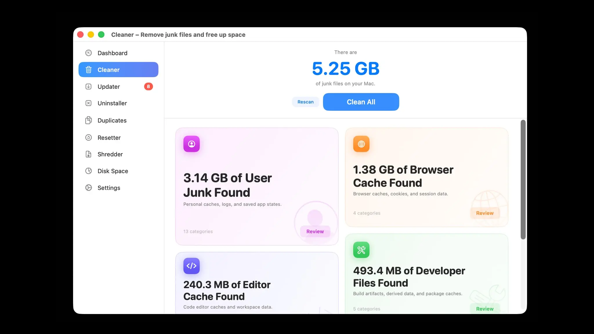 Screenshot 4 of DeepCleanMac