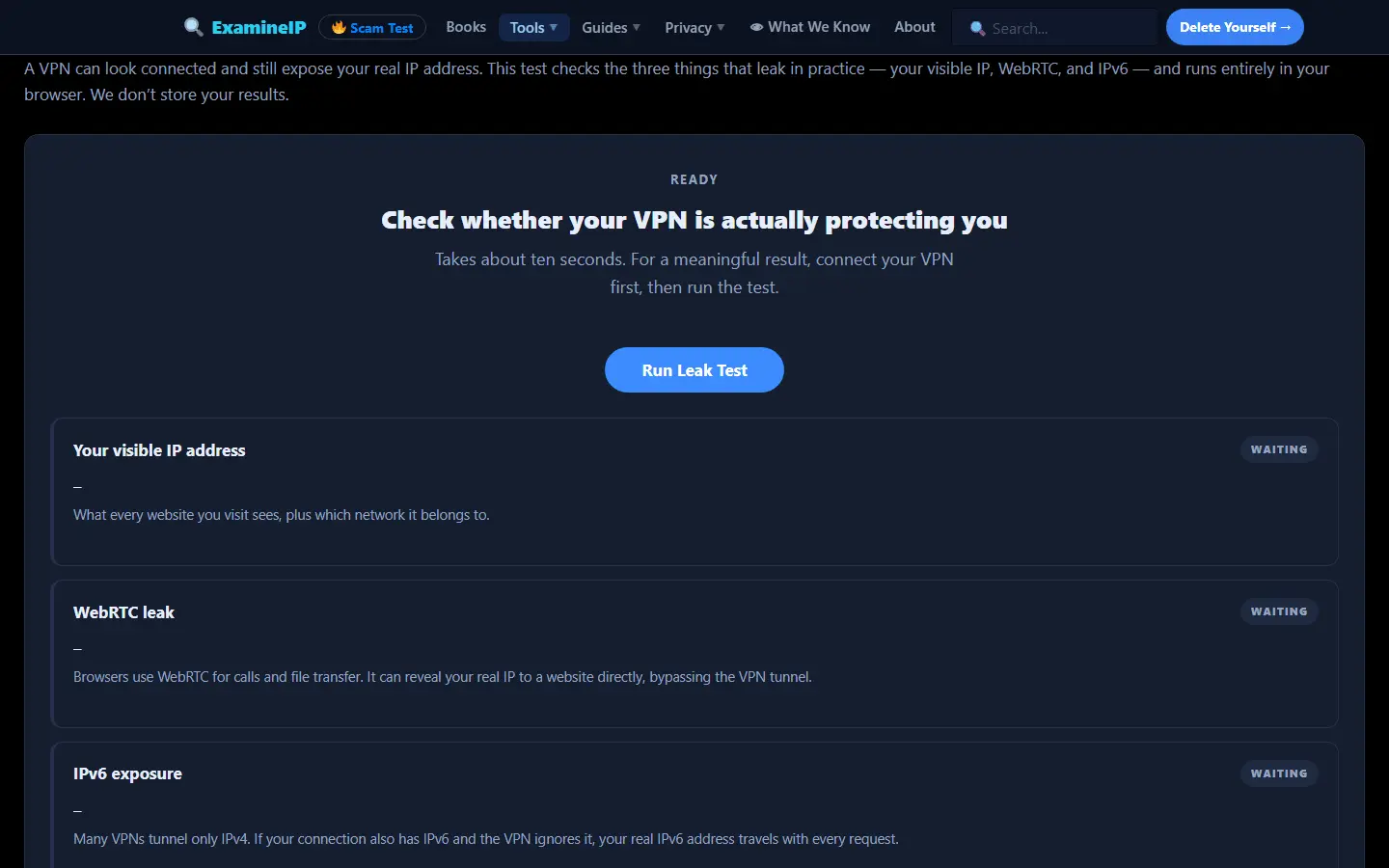 Screenshot 5 of Examine IP