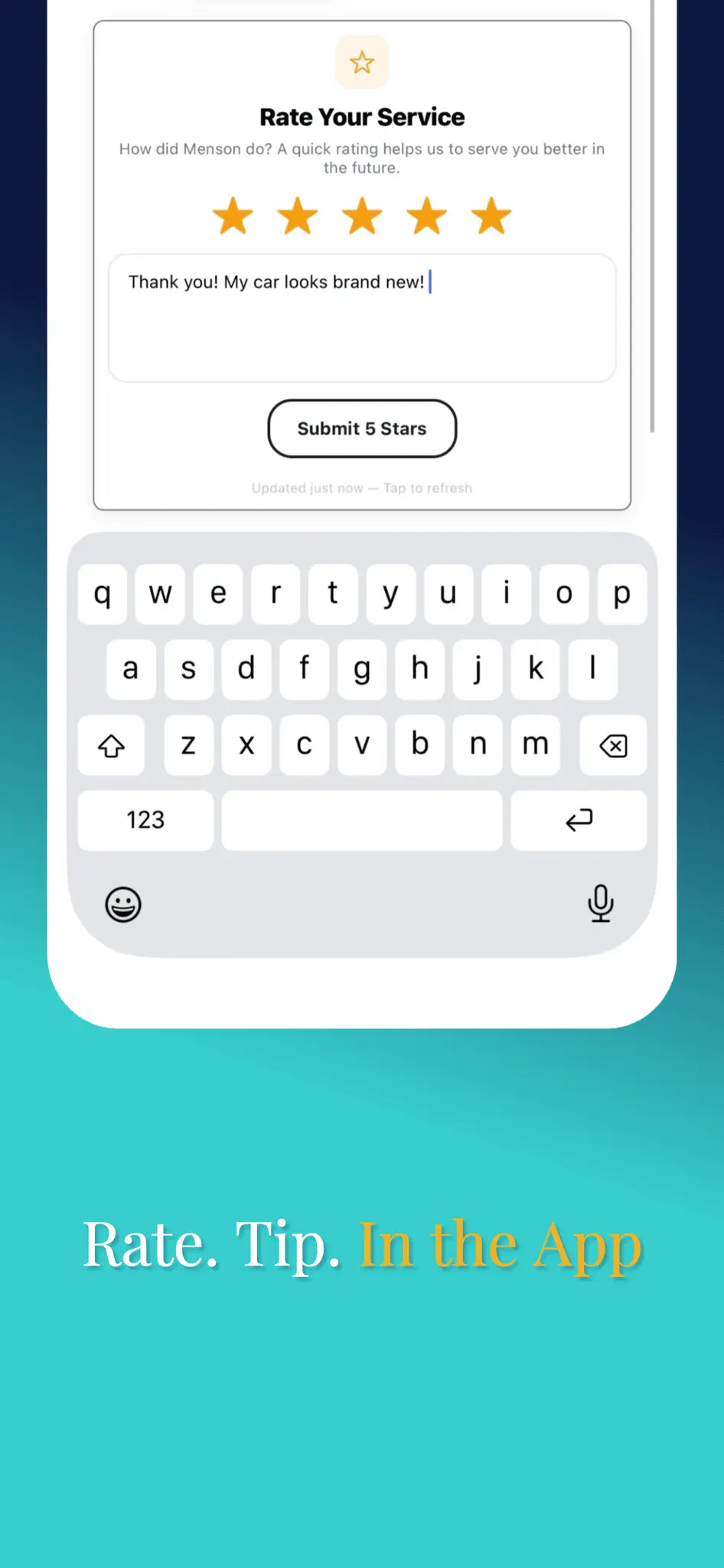 Screenshot 7 of Washr Mobile Detailing & Car Wash