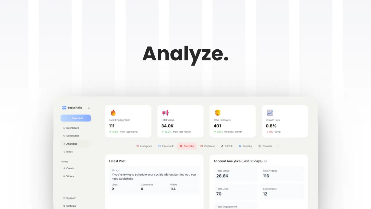 Screenshot 3 of SocialRails