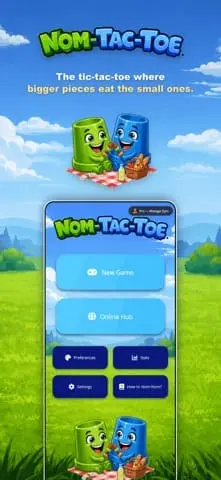Screenshot 1 of Nom Tac Toe