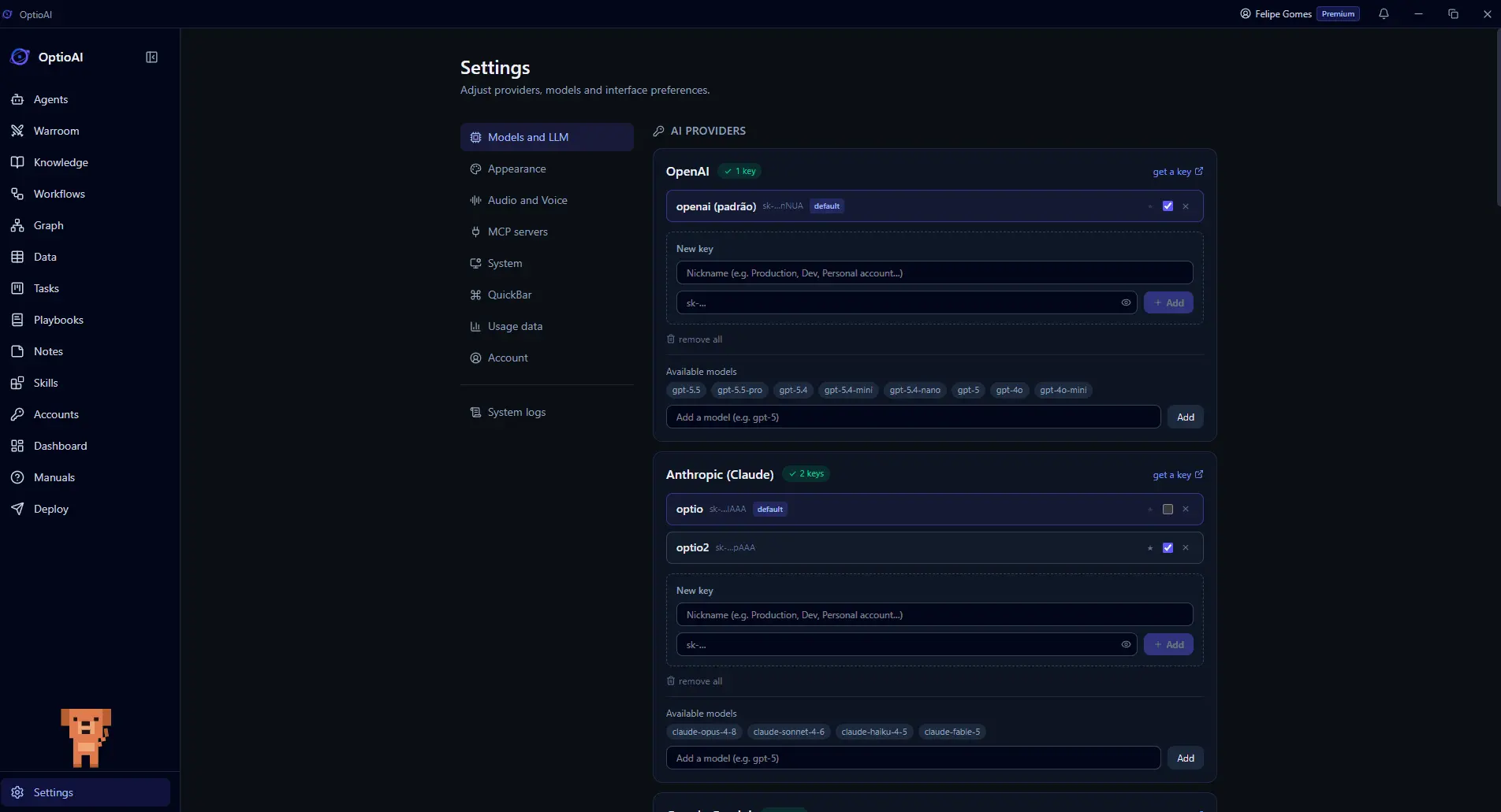 Screenshot 2 of OptioAI