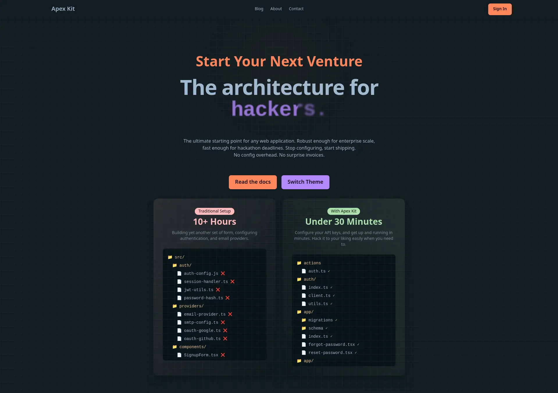 Screenshot 1 of ApexKit