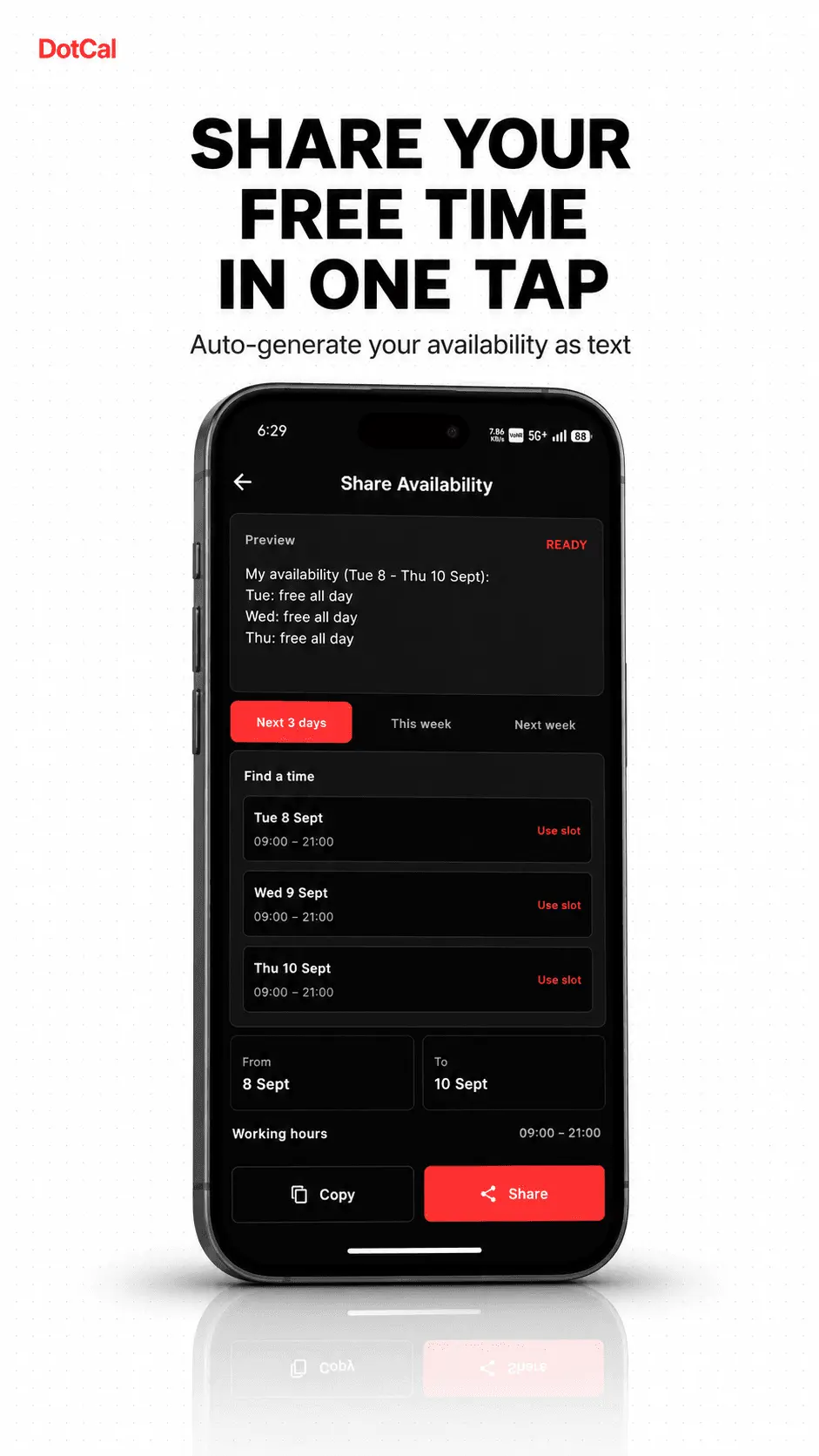Screenshot 1 of DotCal
