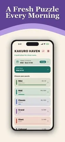 Screenshot 5 of Kakuro Haven: Daily Cross Sums