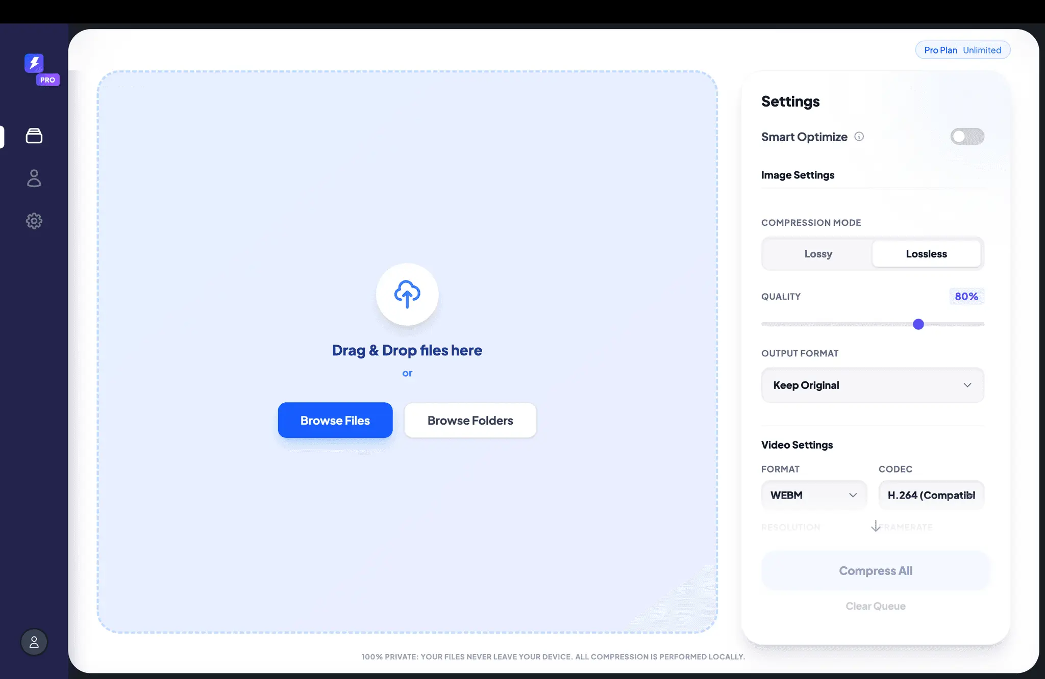 Screenshot 1 of FastCompressor