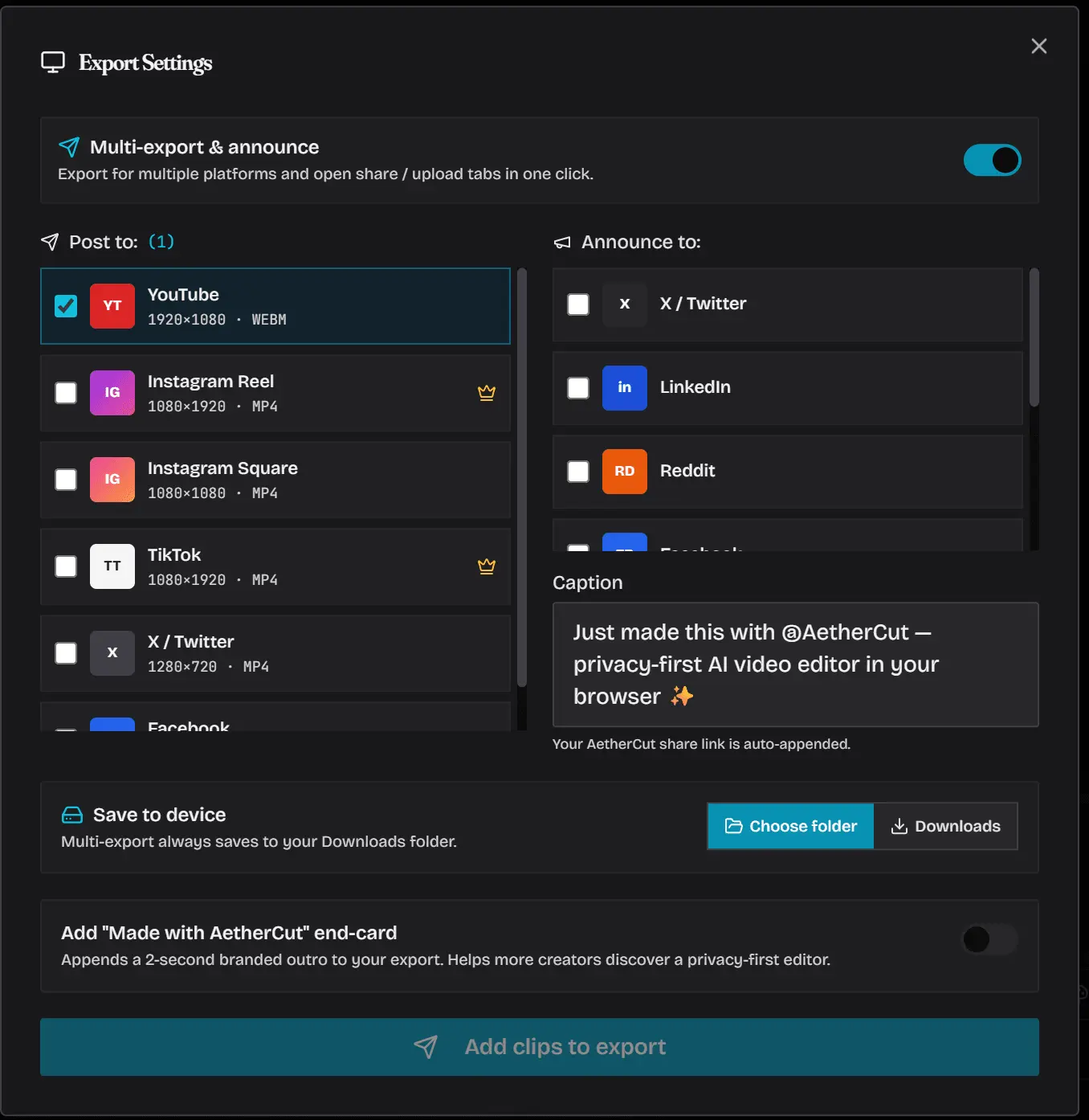 Screenshot 8 of AetherCut
