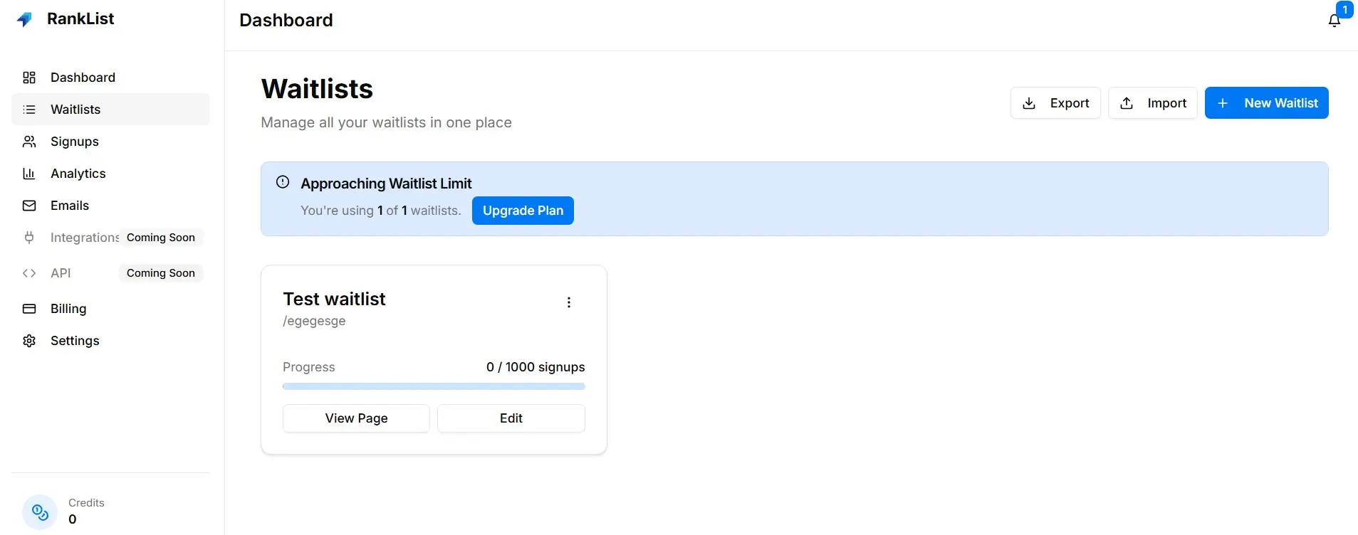 Screenshot 2 of RankList