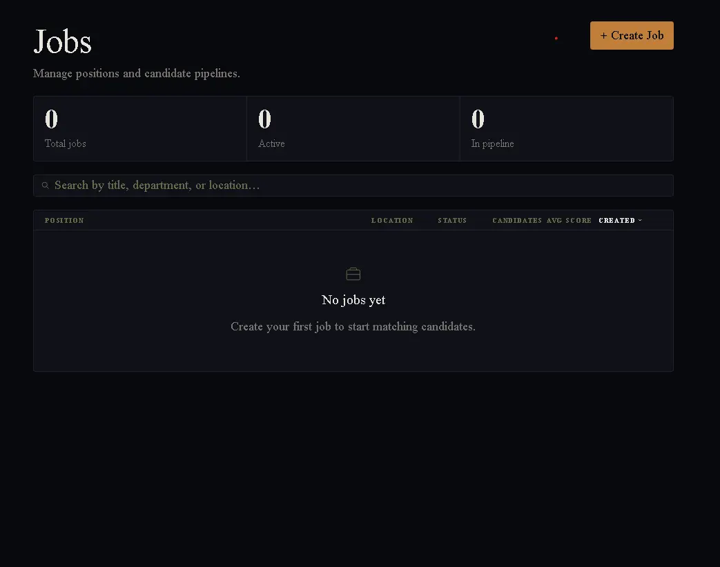 Screenshot 1 of CVault AI