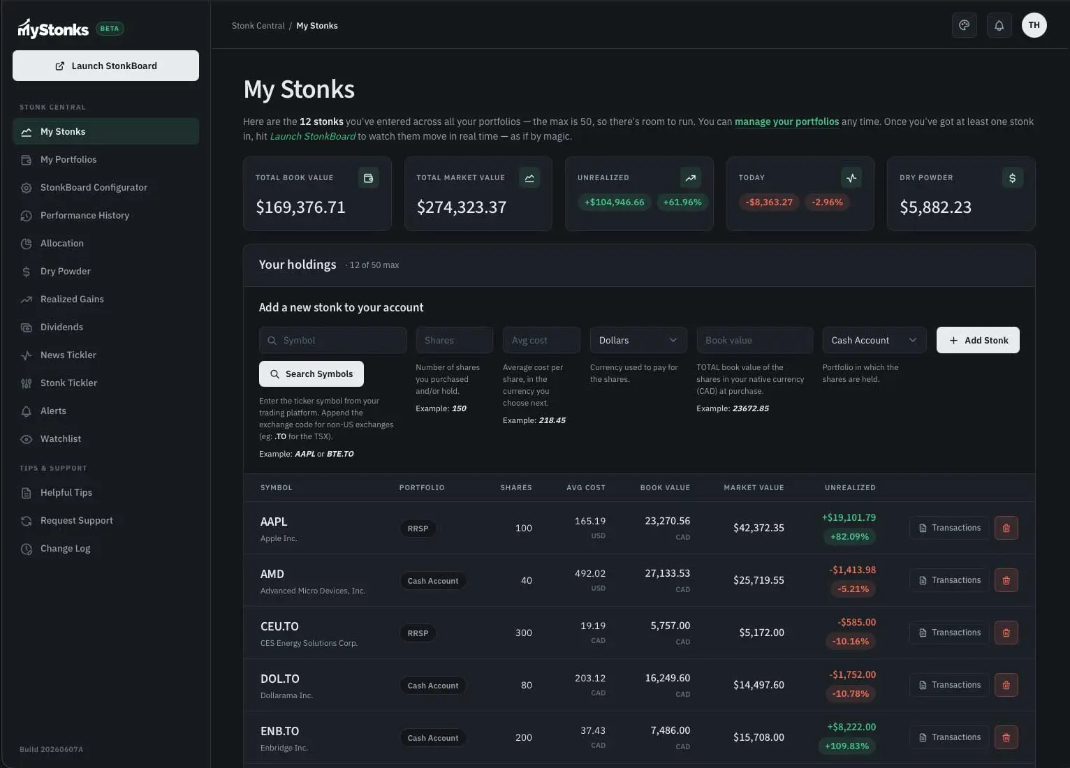 Screenshot 3 of MyStonks