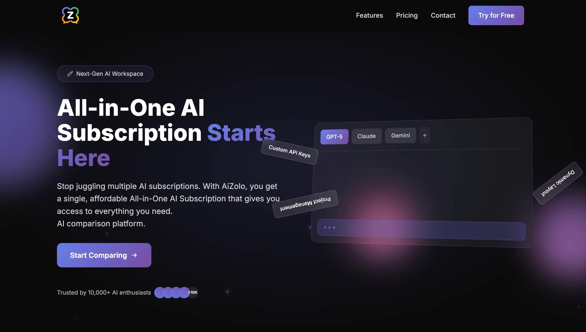 Screenshot 3 of Ai Zolo - All-in-One AI Subscription