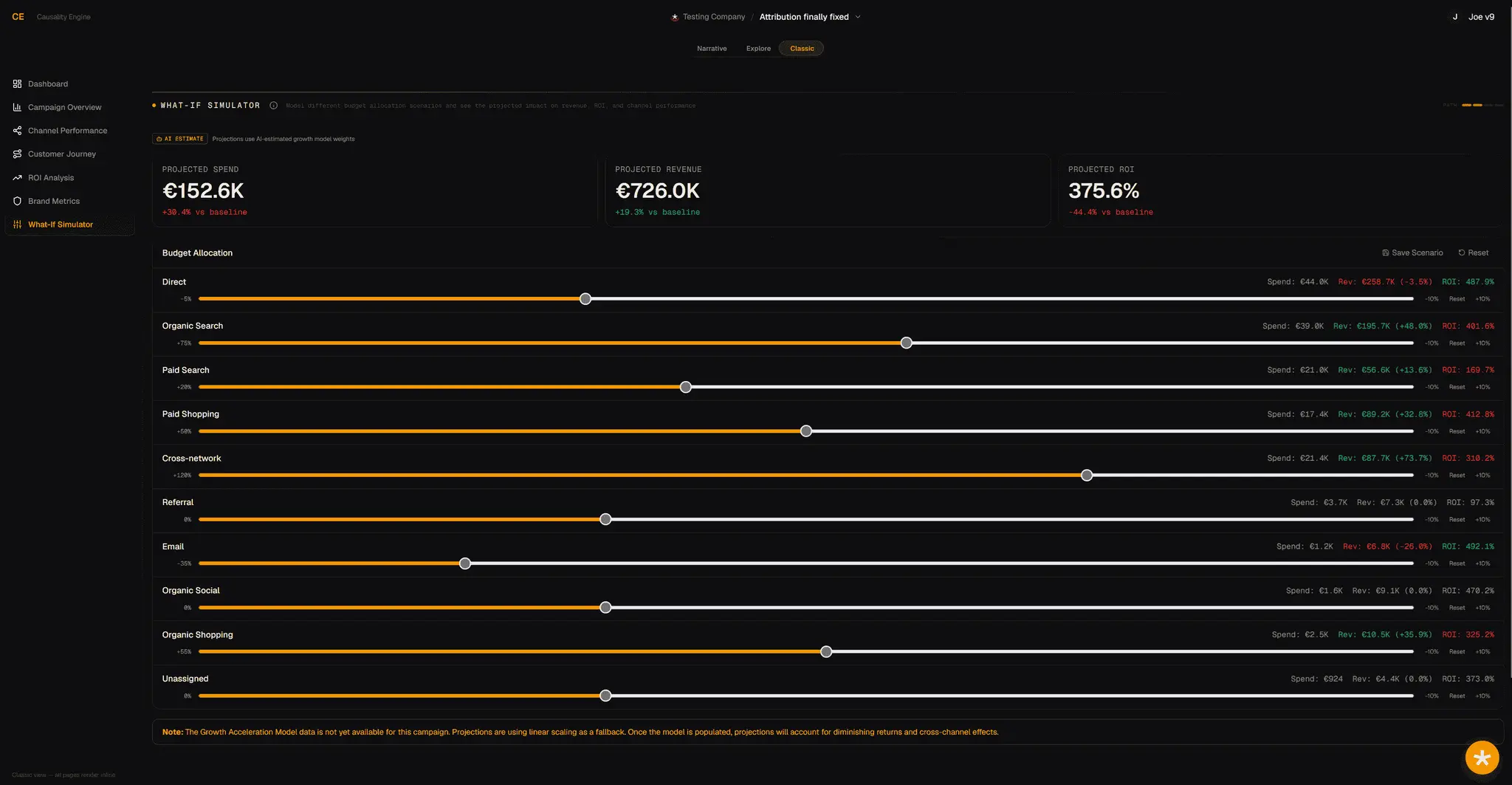 Screenshot 4 of Causality Engine