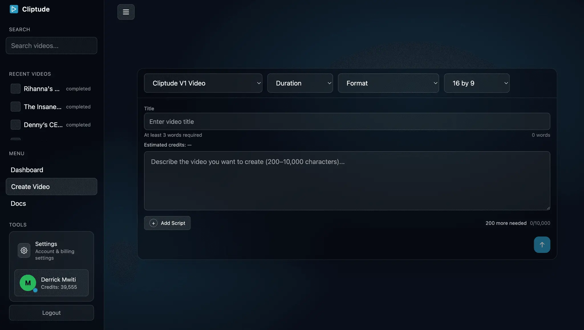 Screenshot 2 of Cliptude