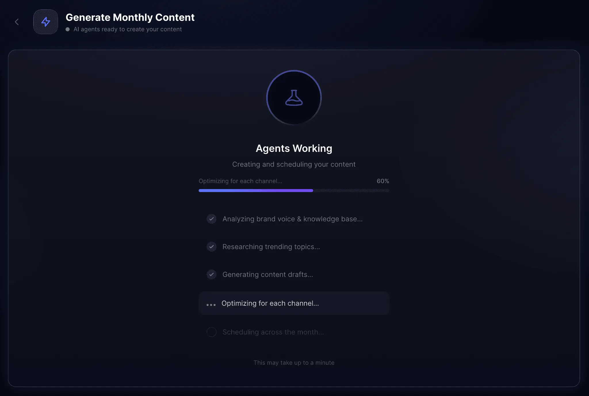 Screenshot 1 of AutoMarketing AI