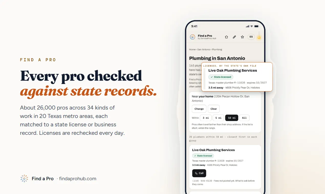 Screenshot 3 of Find a Pro