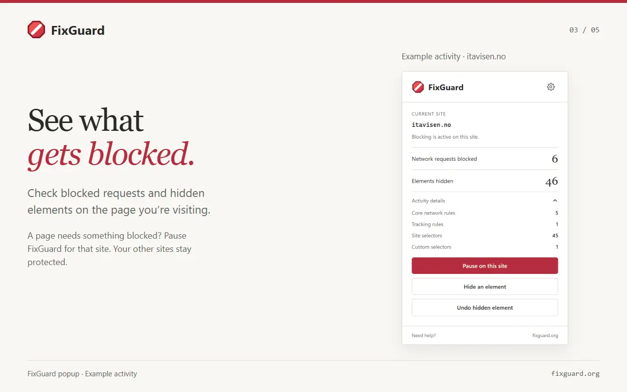 Screenshot 4 of FixGuard