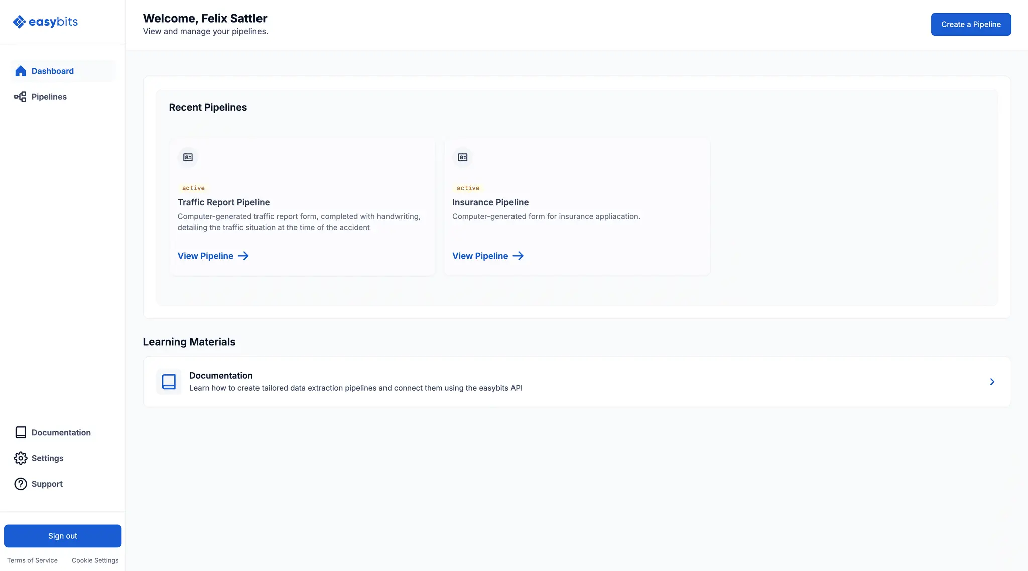 Screenshot 1 of easybits Extractor