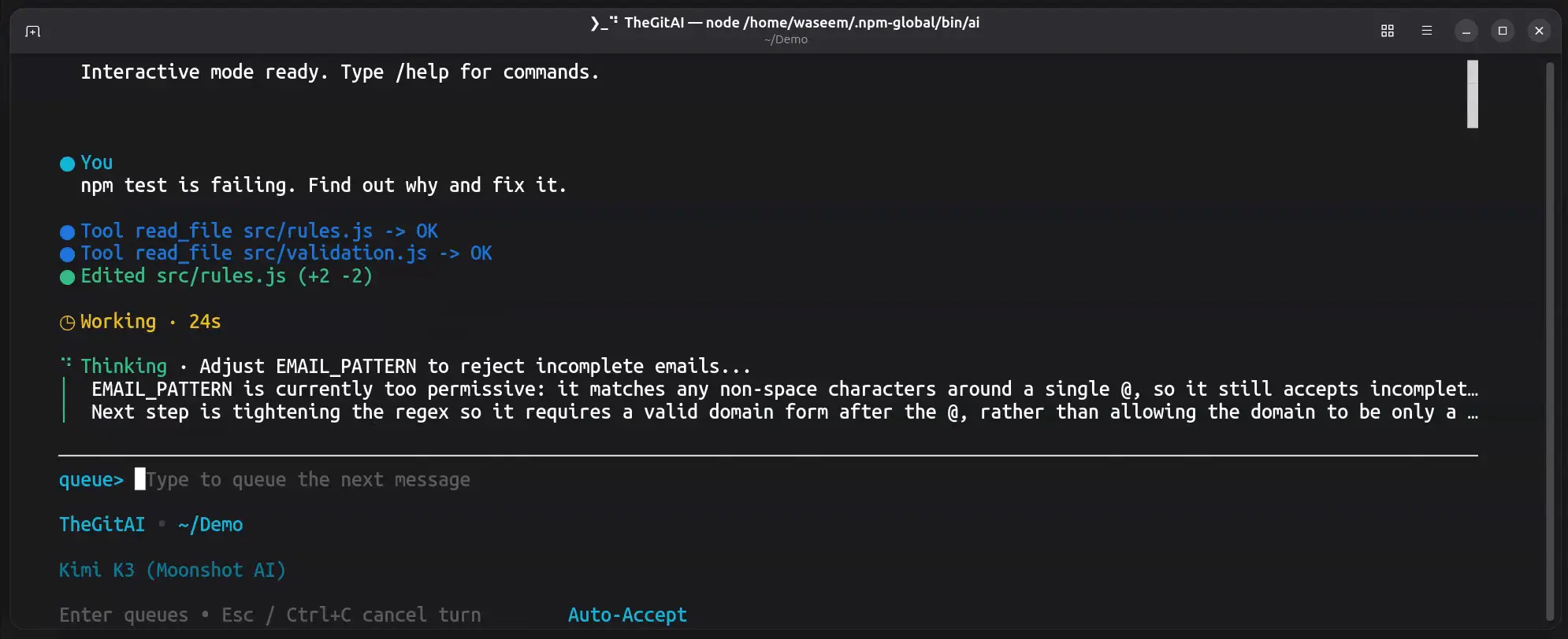 Screenshot 2 of TheGitAI