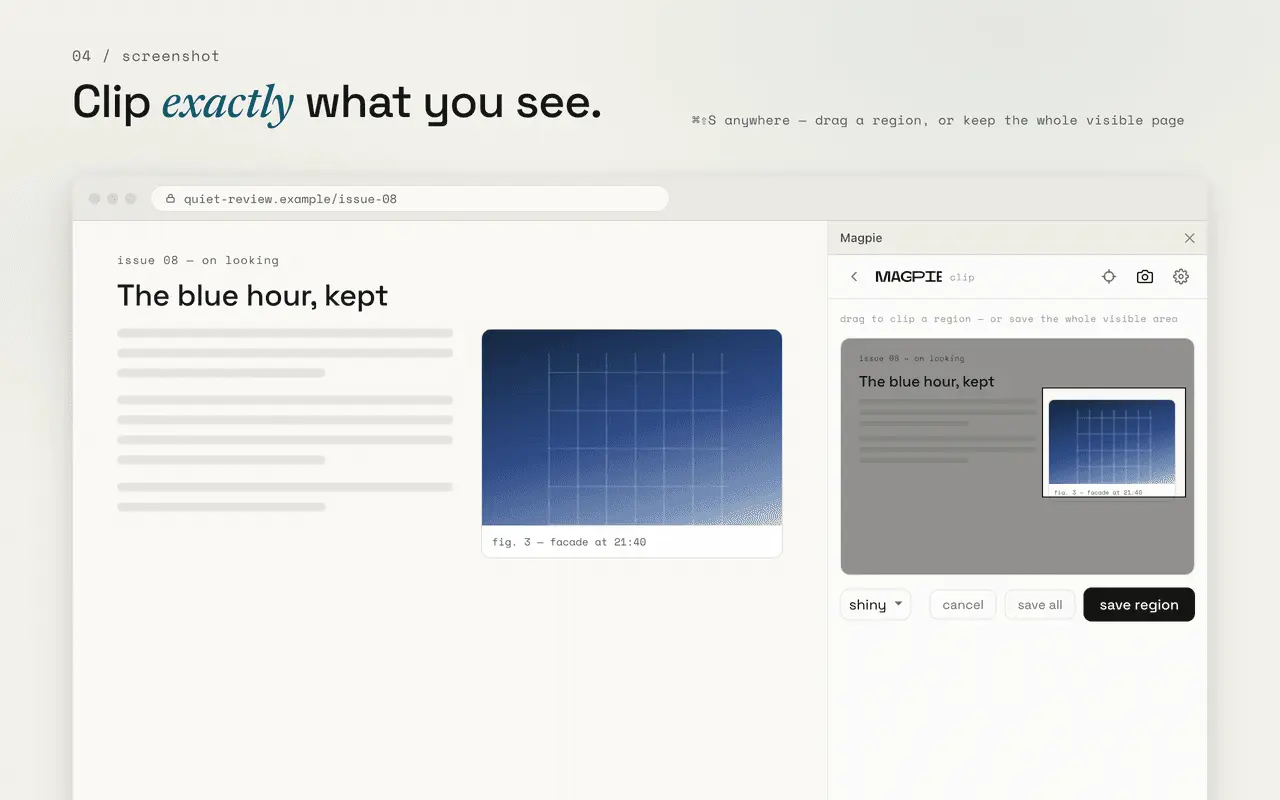 Screenshot 4 of Magpie