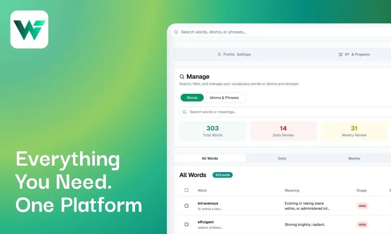 Screenshot 6 of WordFlippin - Master Vocabulary with AI