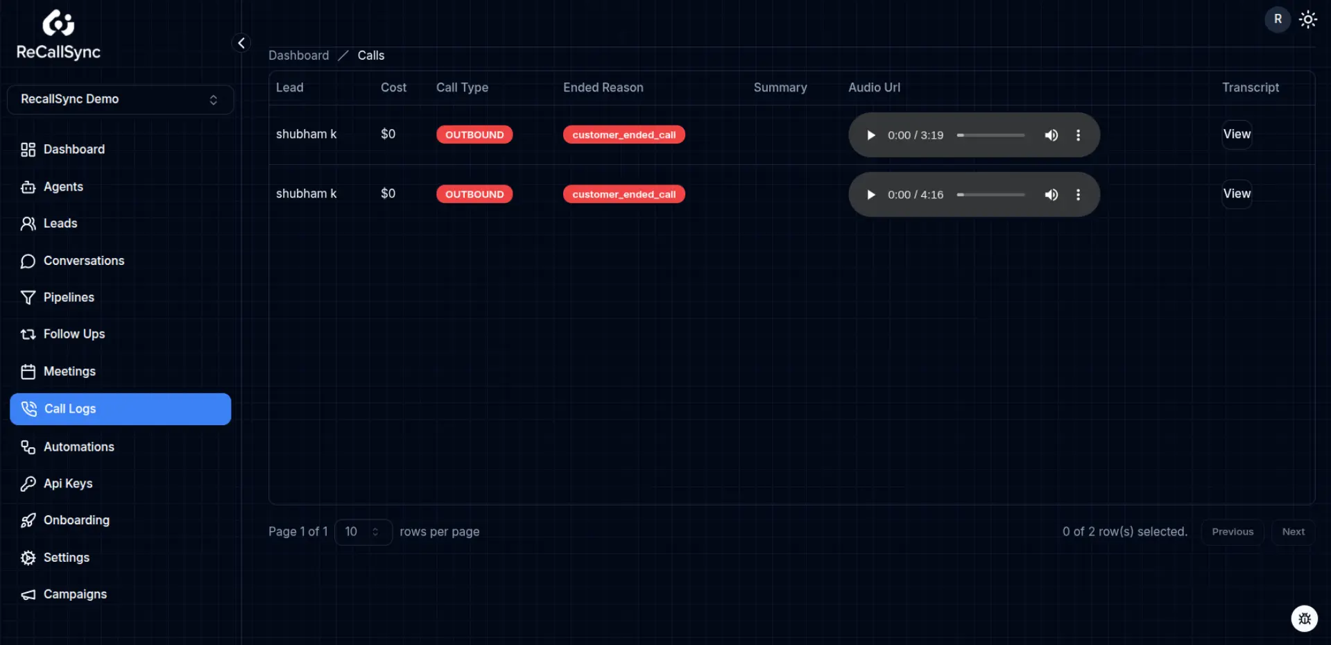 Screenshot 4 of ReCallSyncAI