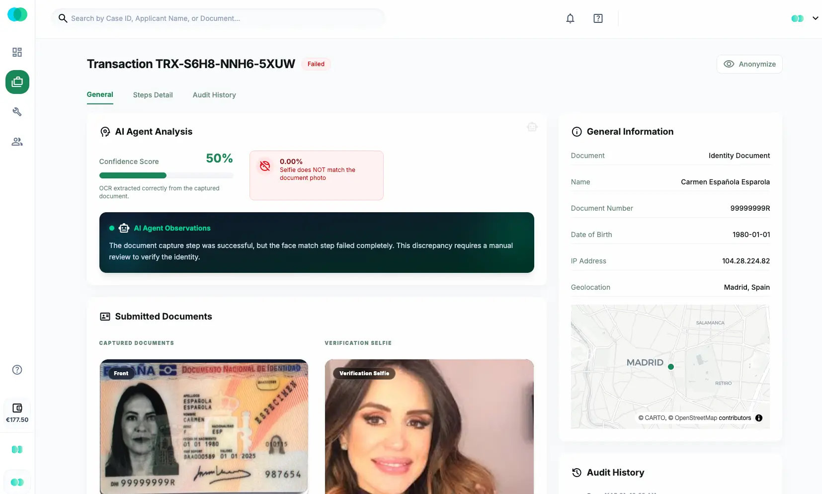 Screenshot 3 of Joinble AI KYC & Deepfake Detection