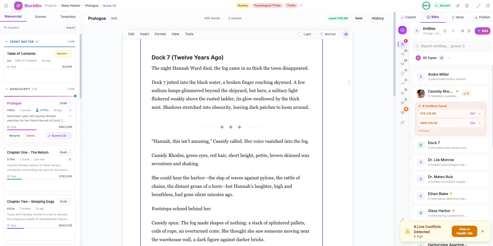 Screenshot 4 of BlurbBio