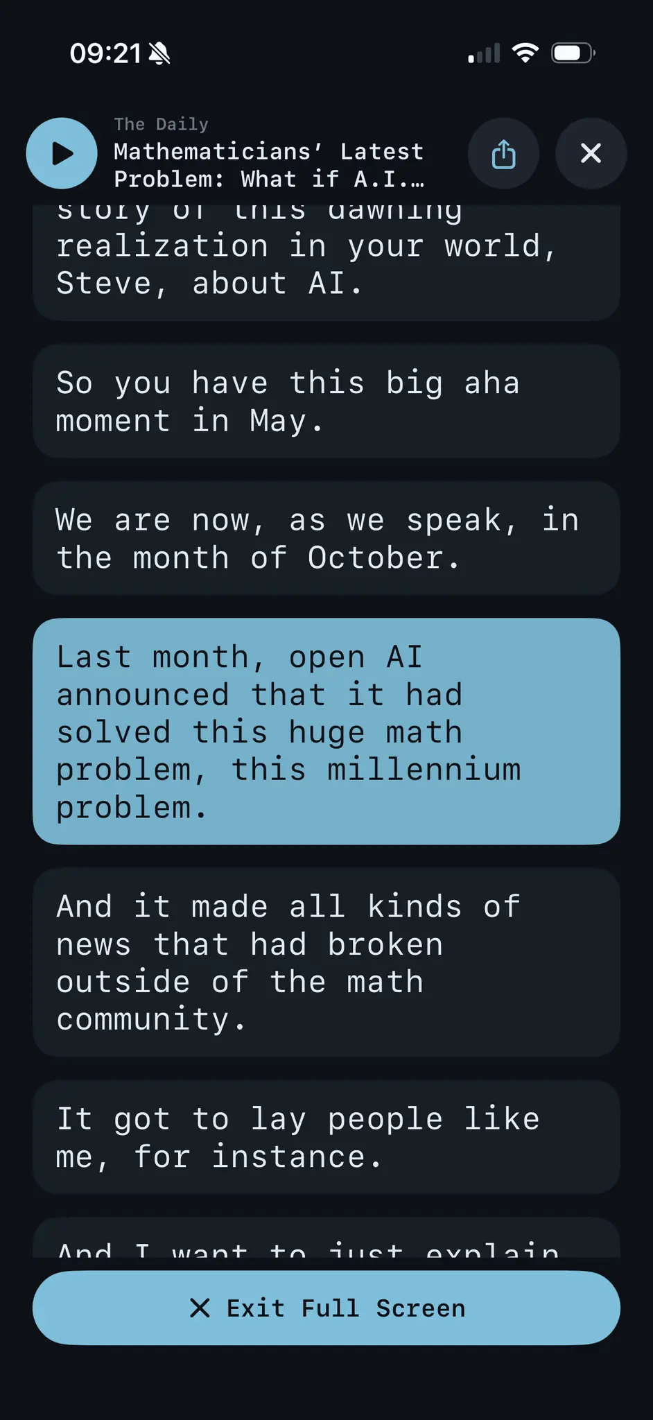 Screenshot 5 of Castawai Podcast Player