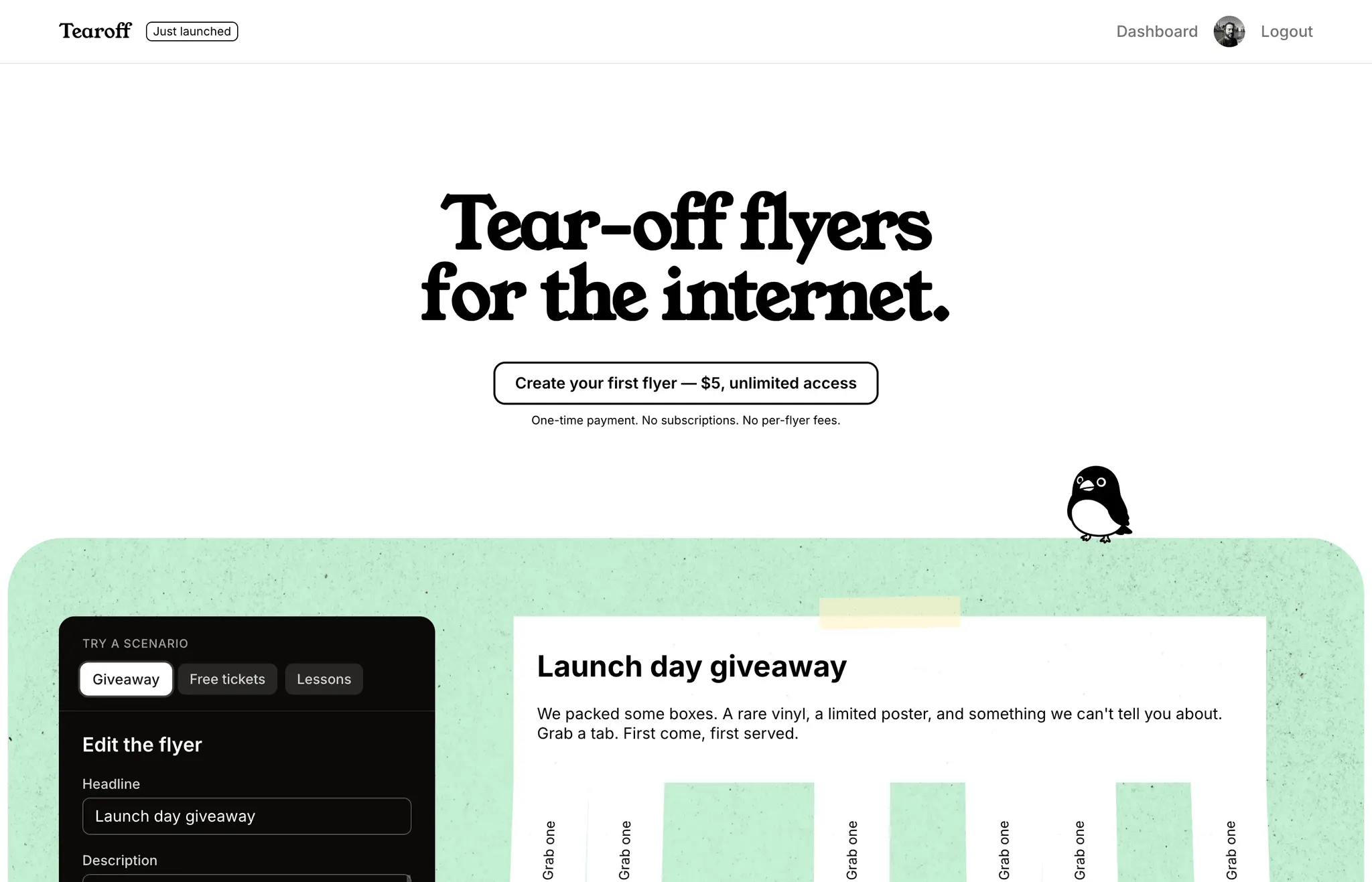 Screenshot 5 of Tearoff