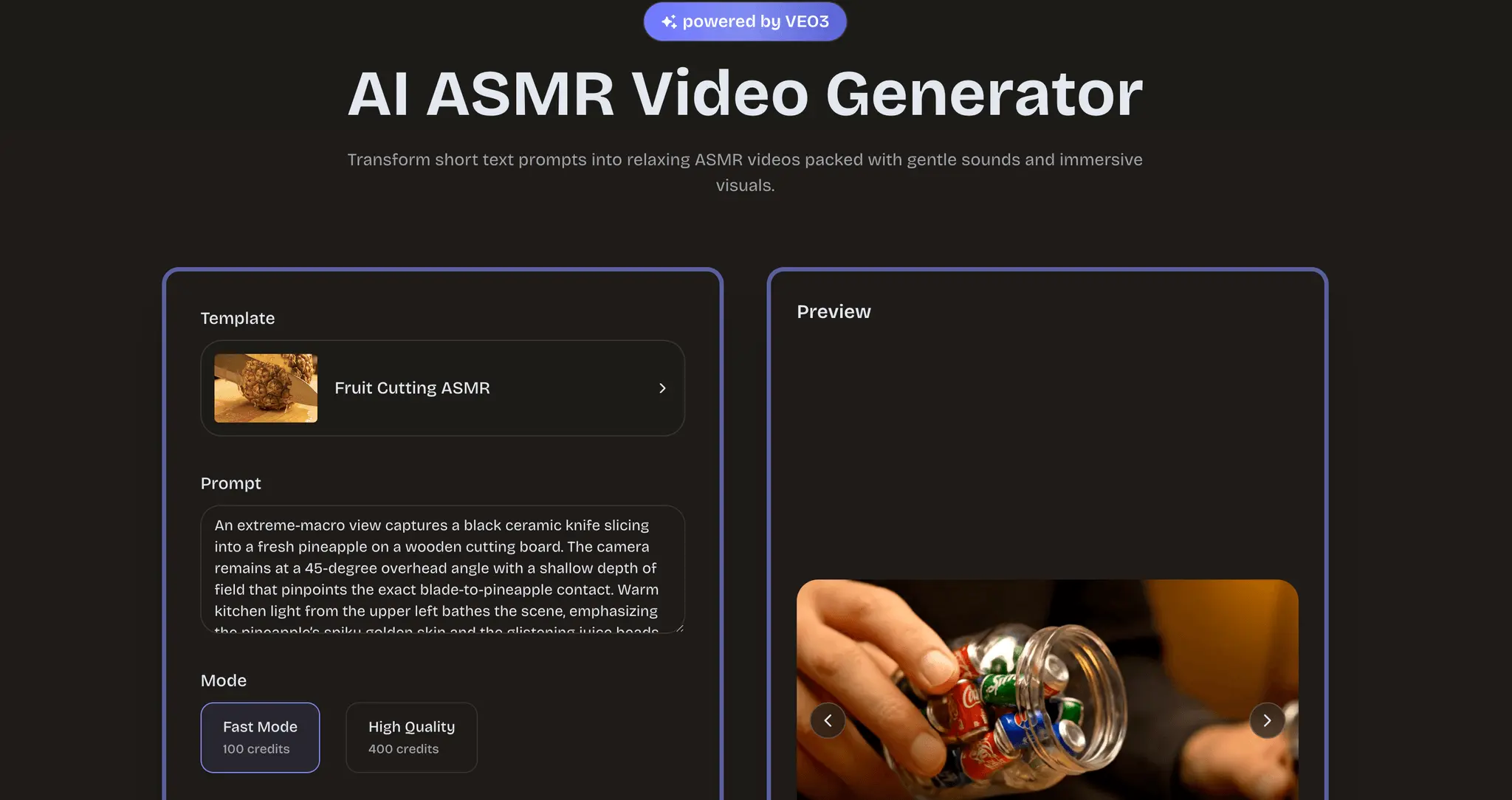Screenshot 1 of AI ASMR