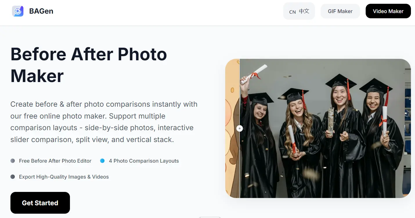 Screenshot 1 of Before After Photo Maker