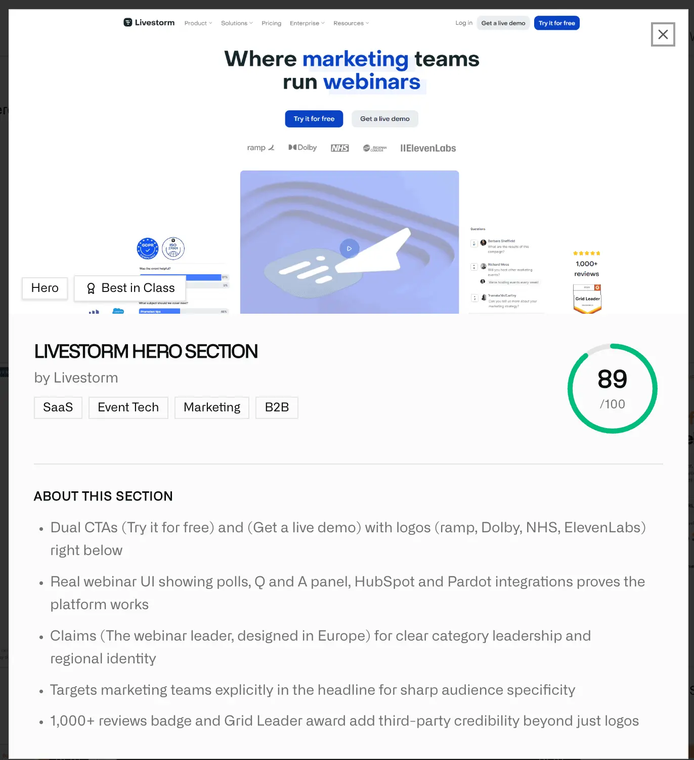 Screenshot 4 of Landing Page Analyzer