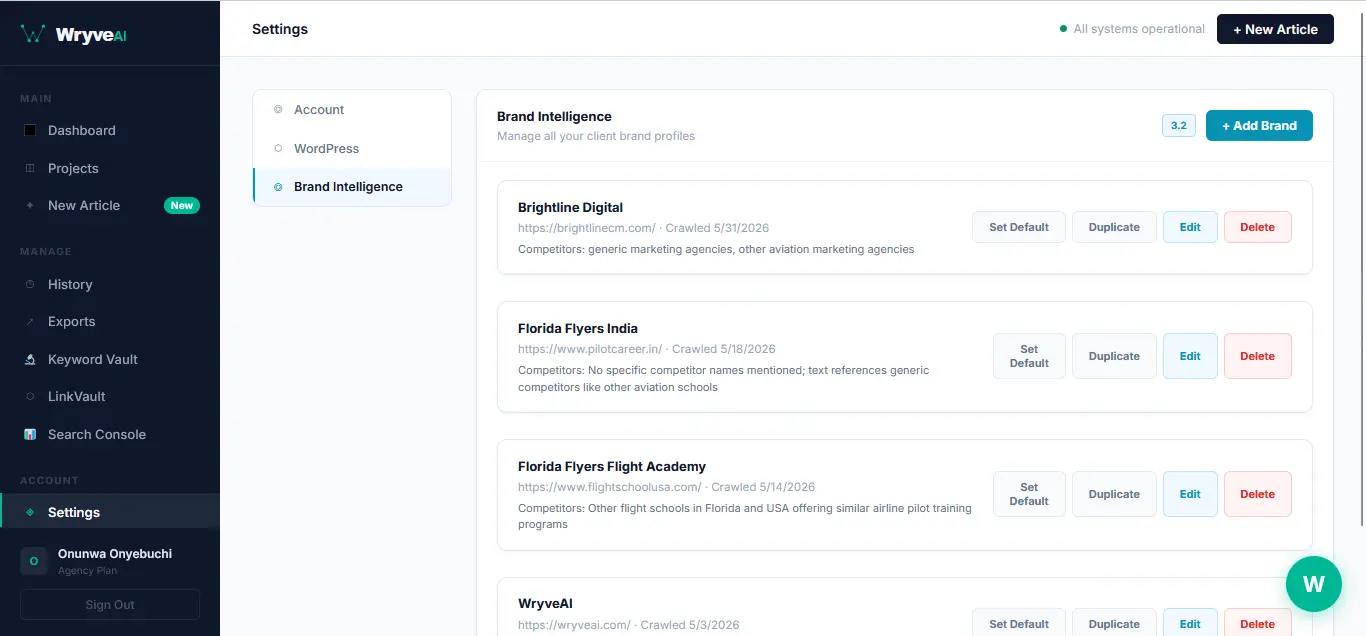 Screenshot 2 of WryveAI