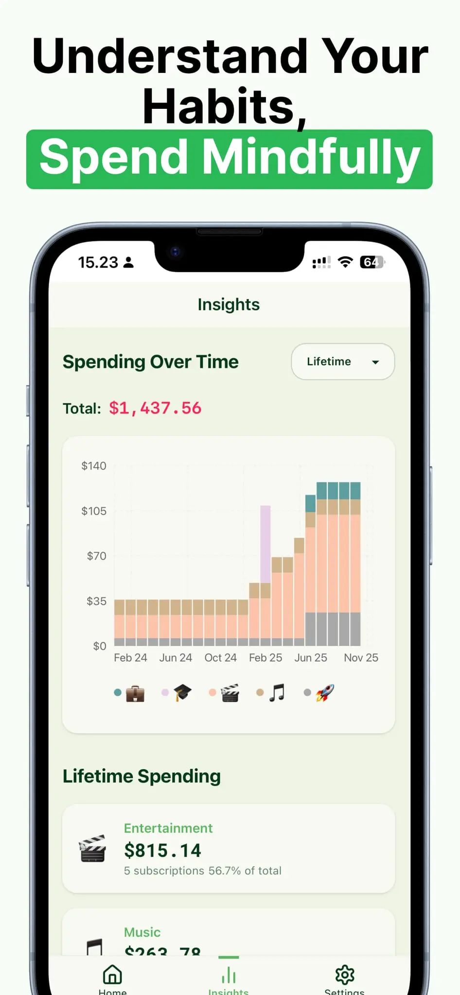 Screenshot 3 of Matcharge - Subscription Manager