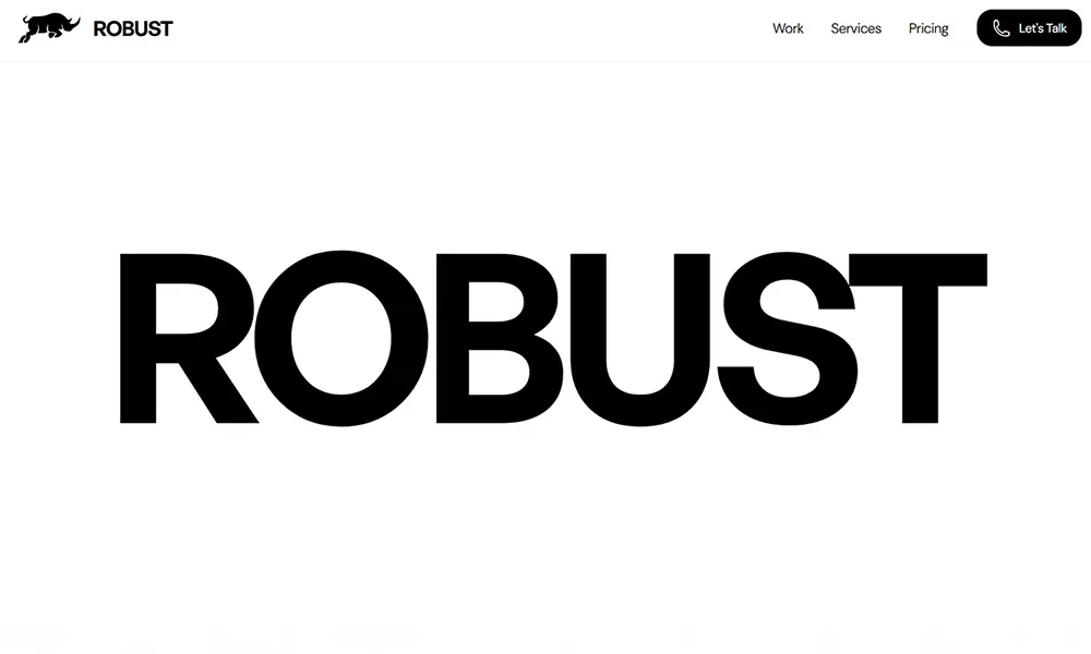 Screenshot 1 of ROBUST Design Studio