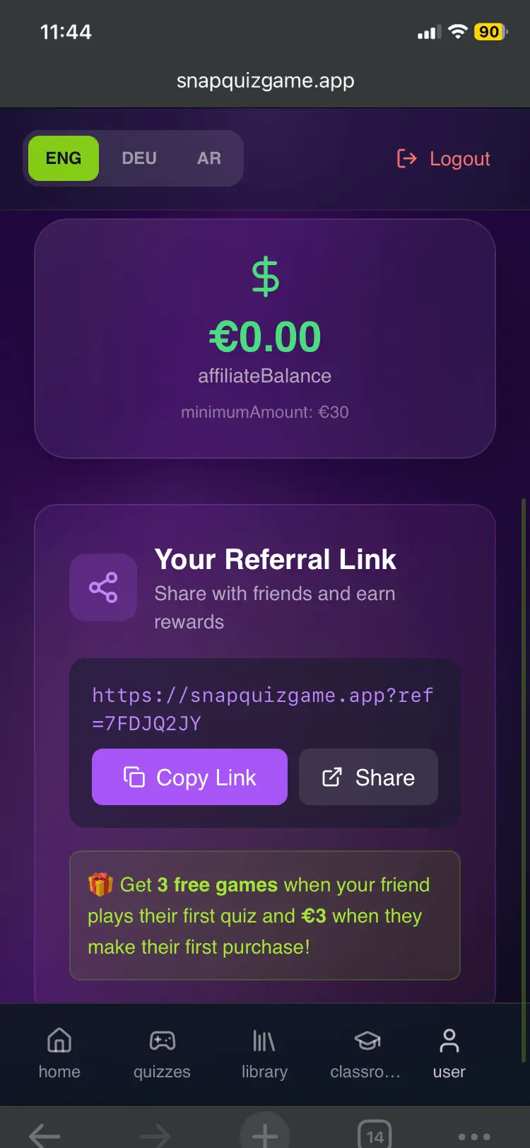 Screenshot 5 of SnapQuizGame