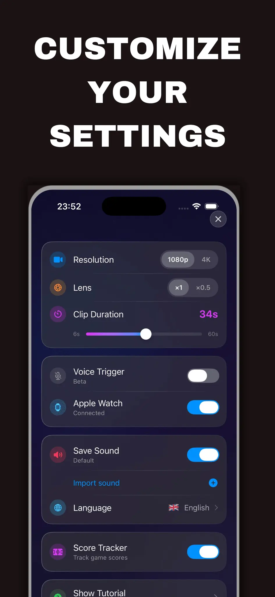 Screenshot 1 of SClips