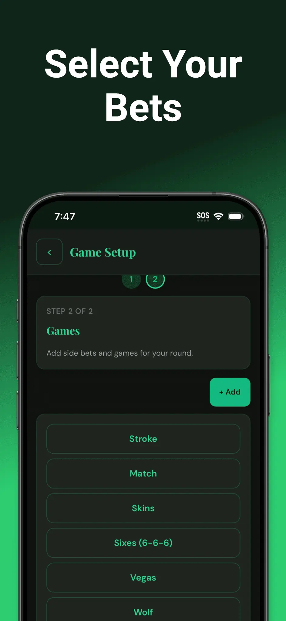 Screenshot 3 of Settle Up Golf