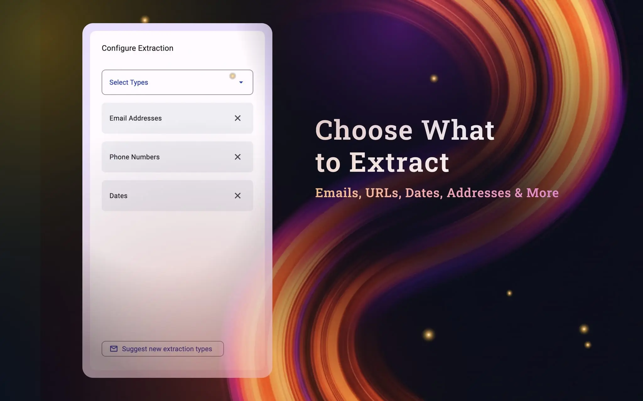 Screenshot 4 of DataSieve: Text to Data
