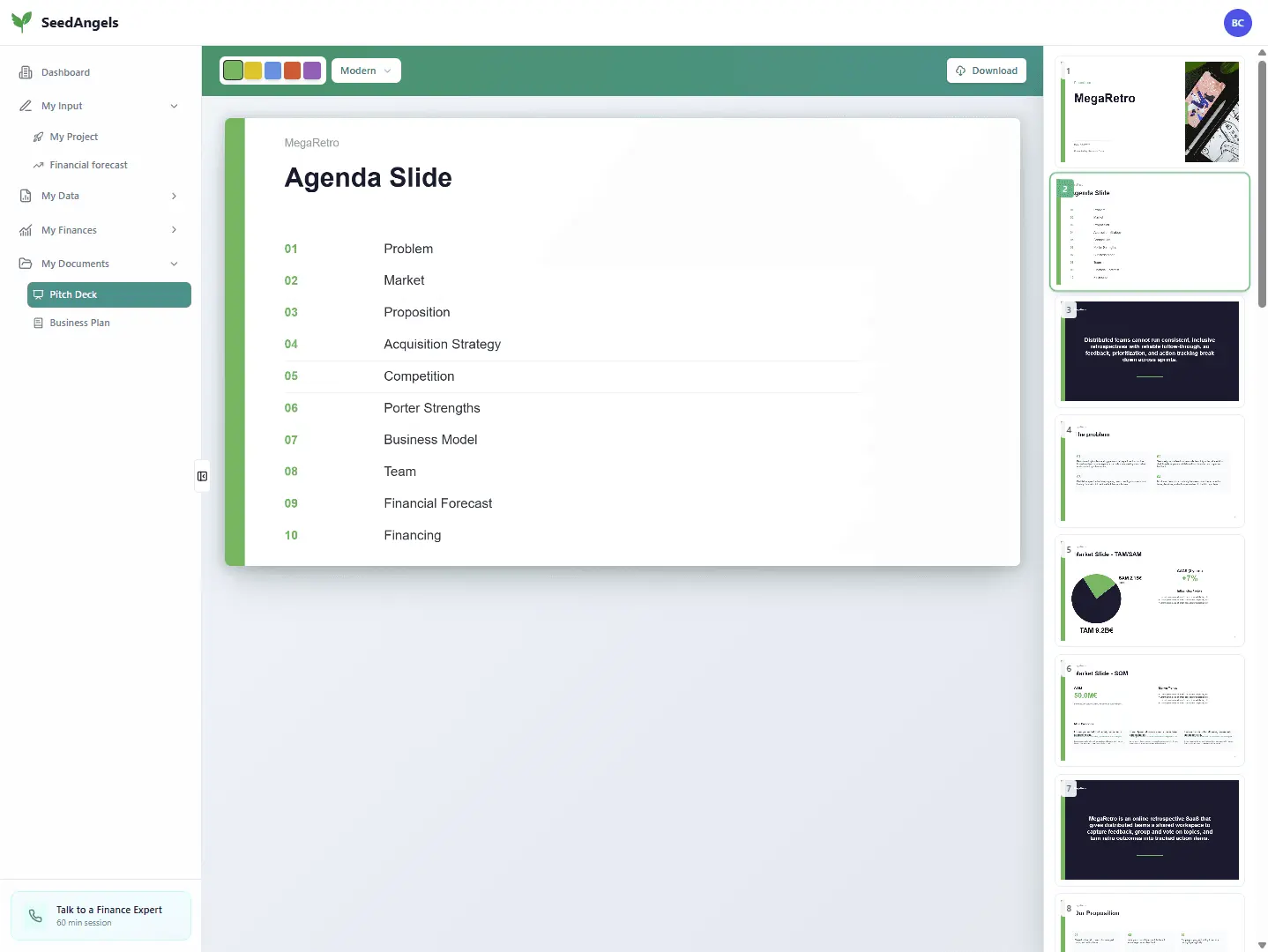 Screenshot 4 of SeedAngels