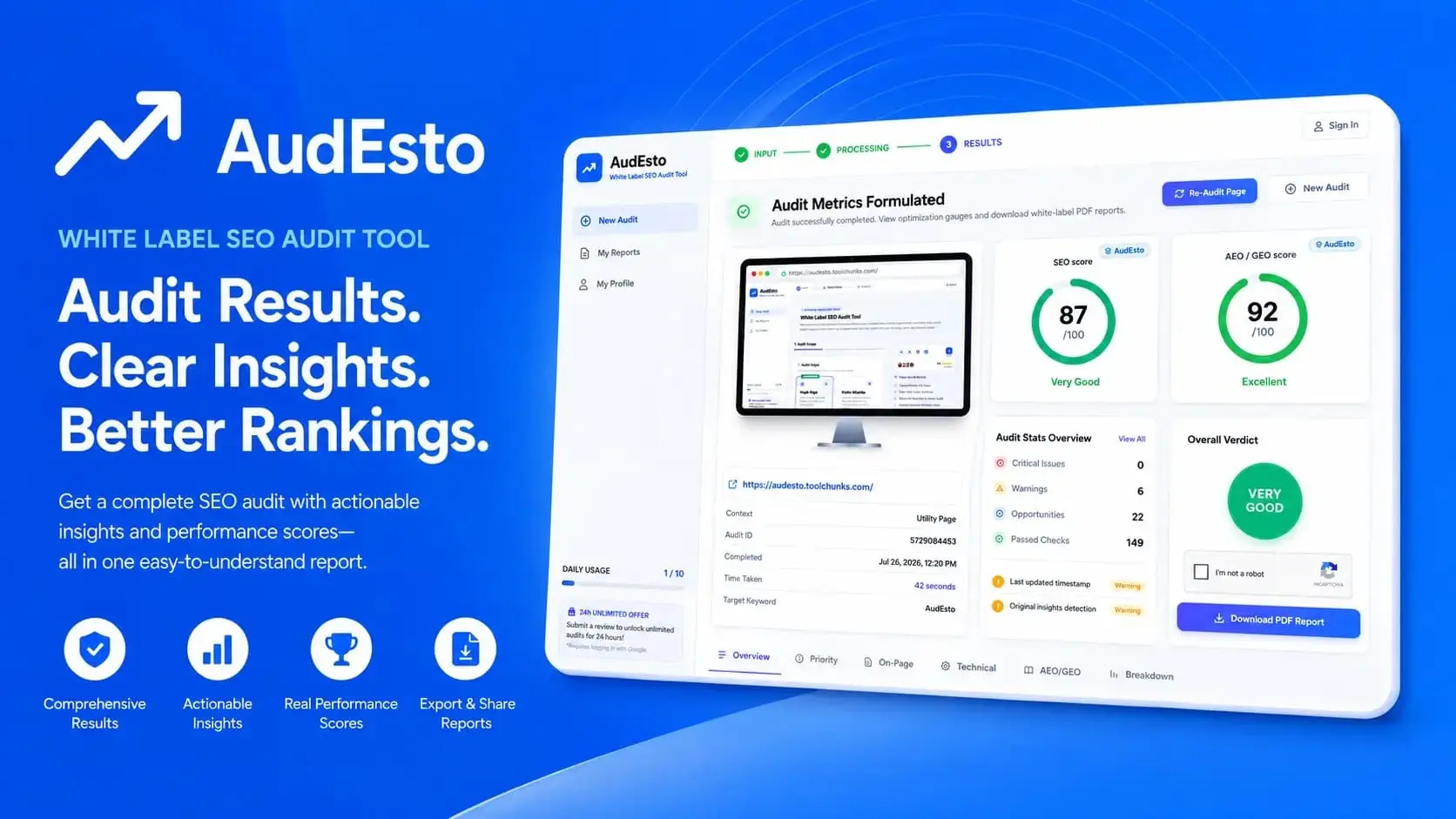 Screenshot 1 of AudEsto