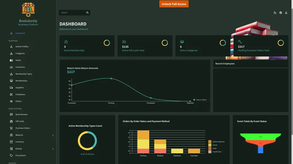 Screenshot 1 of Bookstorely